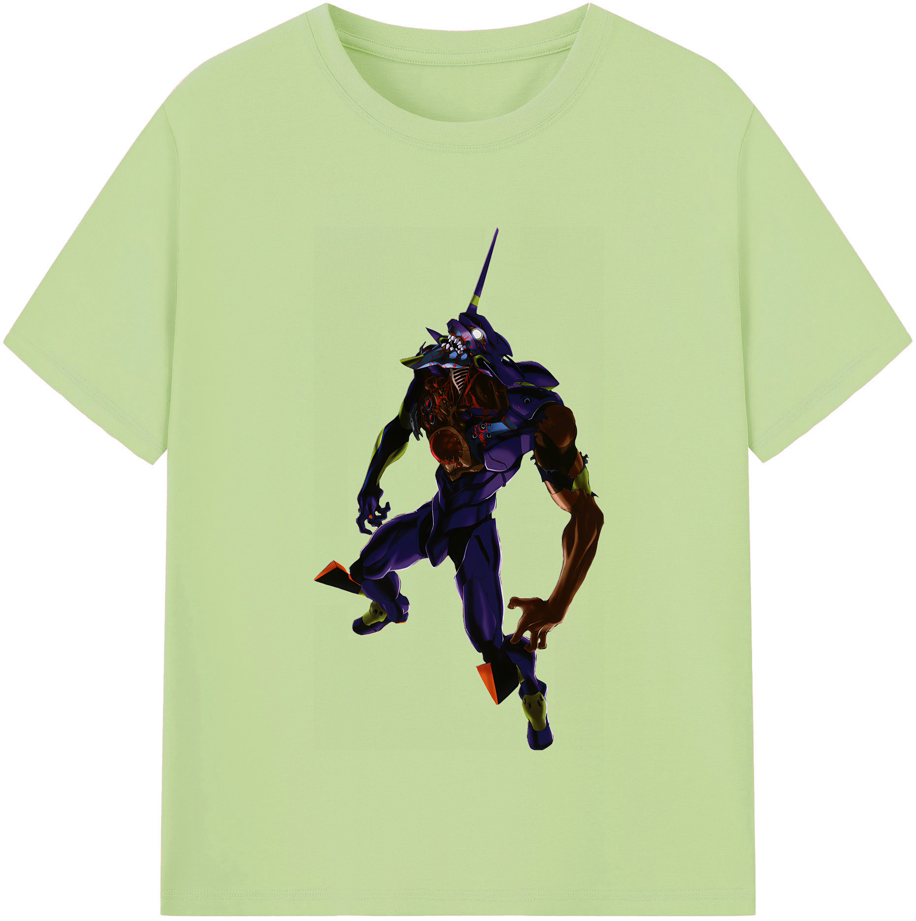（画像用） EVA 新世紀エヴァンゲリオン 綿100％半袖Tシャツ（フロントプリント）